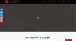 Desktop Screenshot of nakulsoft.com